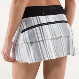 Pace Setter Skirt Groovy Stripe Nimbus / Black